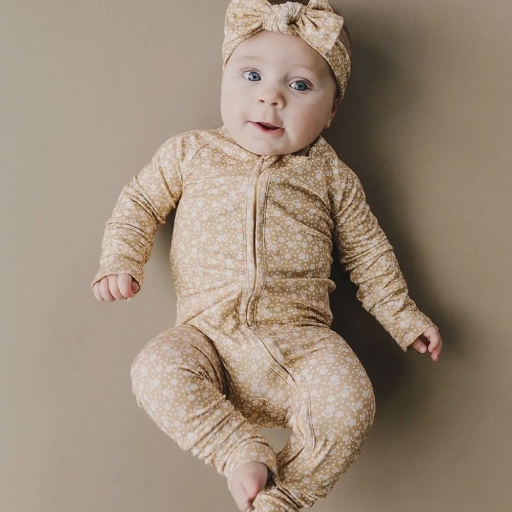 Bamboo Zip Romper.